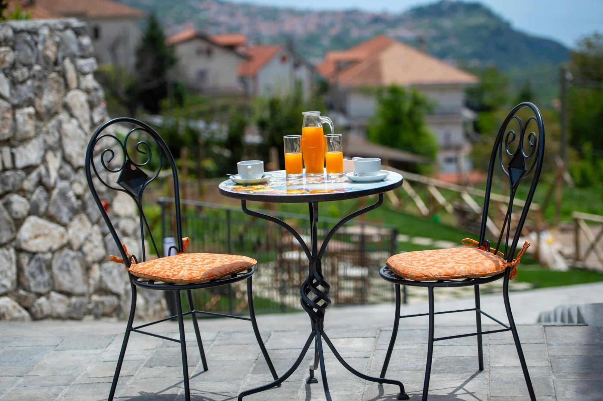 Il Vigneto Di Nonno Pietro Bed and Breakfast Agerola Exteriör bild