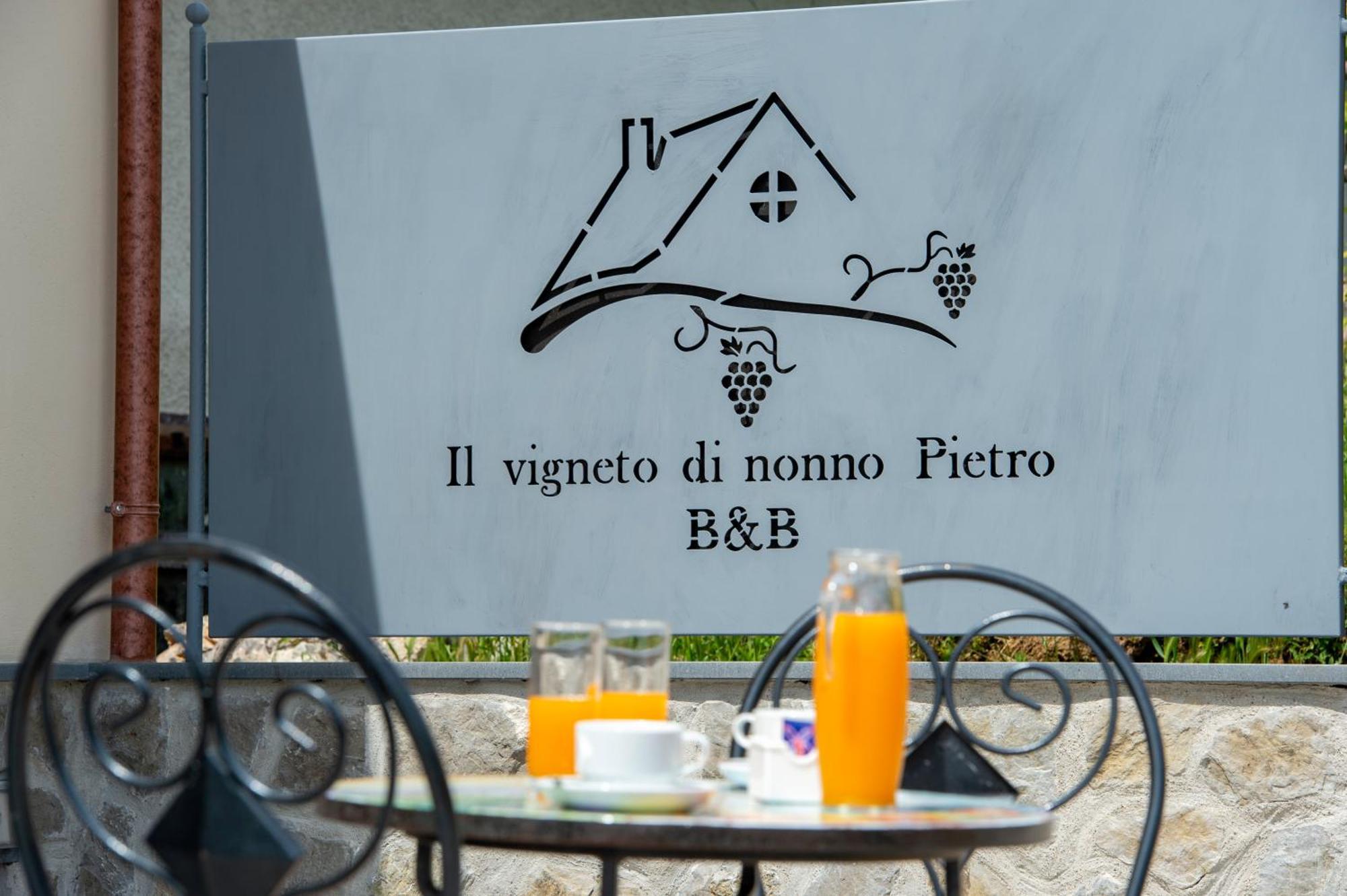Il Vigneto Di Nonno Pietro Bed and Breakfast Agerola Exteriör bild